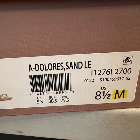 Brand New Franco Sarto Nude Suede Sandals - Picture 9 of 9